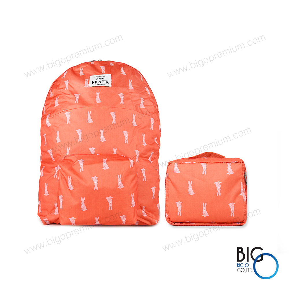 กระเป๋าเป้แฟชั่น พับเก็บได้