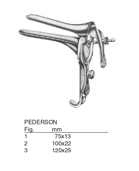 PEDERSON VAGINAL SPECULA