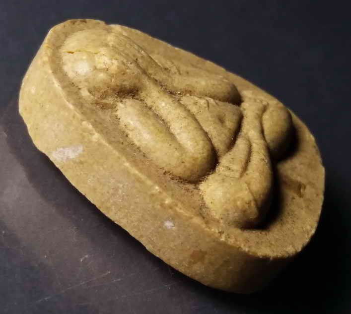 รหัสสินค้า พระปิดตา ทั่วไป 075 พระปิดตาเนื้อผง หลวงพ่อโหน่ง รุ่นสร้างอุโบสถวัดตึก