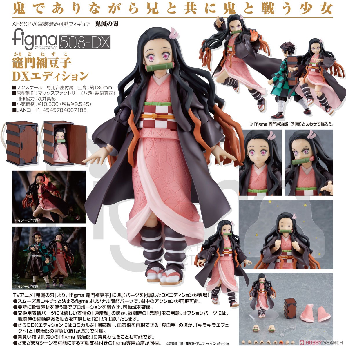 เปิดรับPreorder มัดจำ 500บาท figma Nezuko Kamado DX Edition (PVC Figure) โมเดลสำเร็จ สำเนา