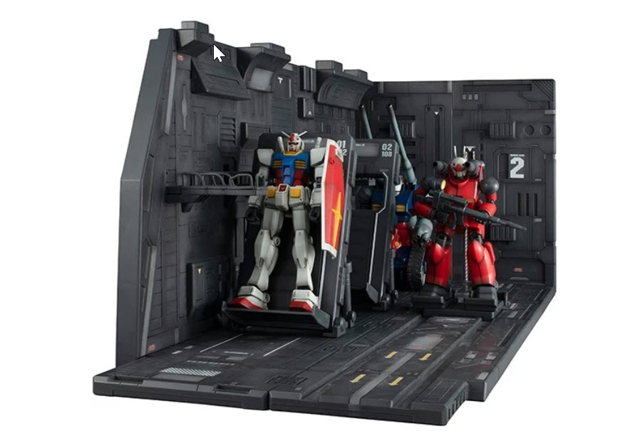 เปิดรับPreorder มัดจำ 1000 บาท Realistic Model Series Mobile Suit Gundam White Base Catapult Deck for １/144 HGUC Renewal edition【repeat】*ไม่รวมหุ่น*