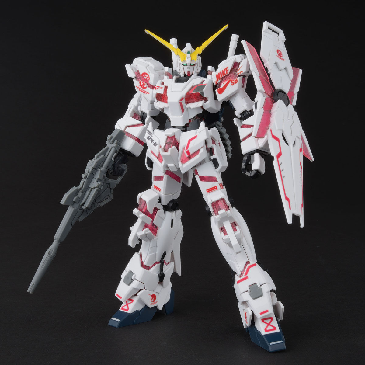 กันดั้ม Bandai Spirits Gunpla Premium Bandai Hobby Online Shop Limited HGUC 1/144 RX-0 Unicorn Gundam [Destroy Mode] Ver.NIKE SB
