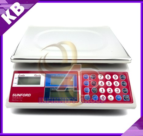 ตาชั่งคำนวนราคา เครื่องชั่งน้ำหนักสินค้า คำนวณค่าสินค้า 30 kg ความล่ะเอียด 10 gผ่านการตรวจรับรองโดยสำนักงานชั่งตวงวัด กระทรวงพาณิชย์