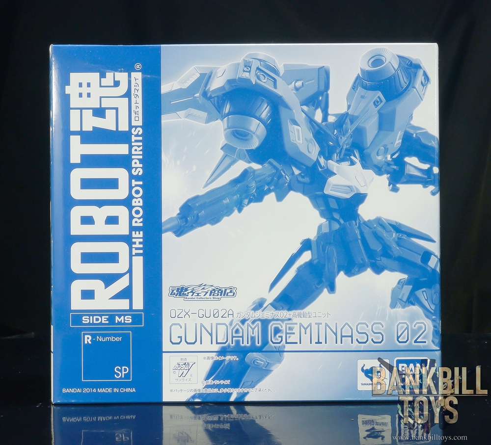 กันดั้ม Bandai Premium Bandai Tamashii Web Shop Limited The Robot Spirits <SIDE MS> R-SP OZX-GU02A Gundam Geminass 02 + High Mobility Type Unit