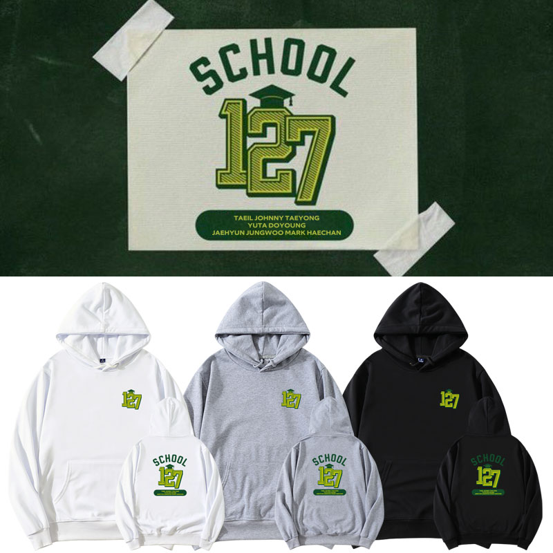 เสื้อกันหนาวมีฮู้ด NCT127 2022FM : SCHOOL127