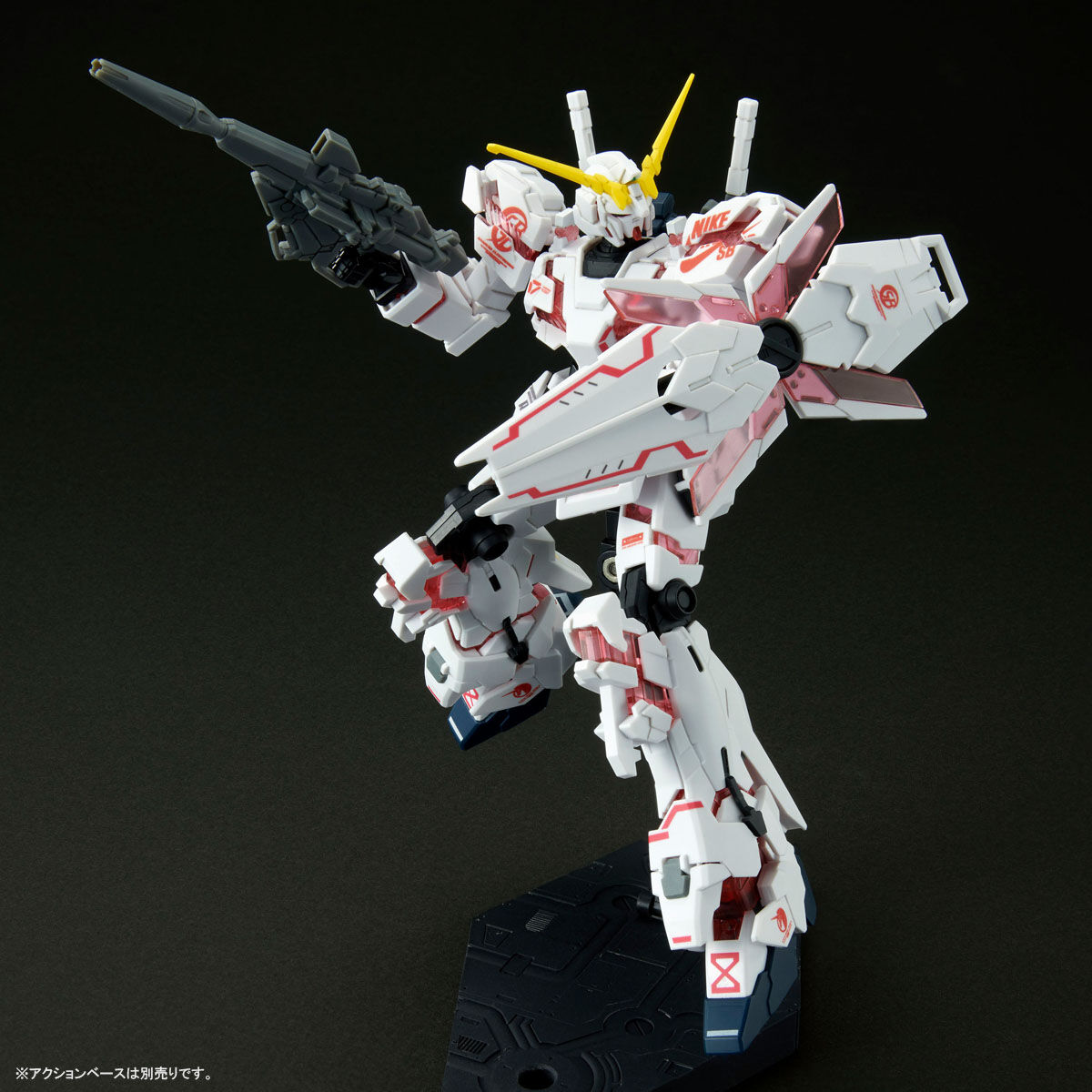 กันดั้ม Bandai Spirits Gunpla Premium Bandai Hobby Online Shop Limited HGUC 1/144 RX-0 Unicorn Gundam [Destroy Mode] Ver.NIKE SB