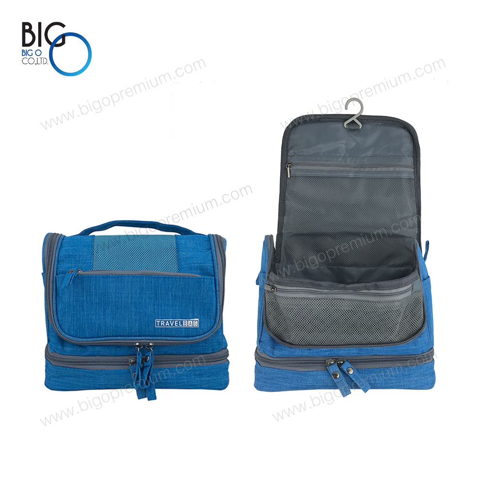 กระเป๋าจัดระเบียบอาบน้ำ 2 ชั้น