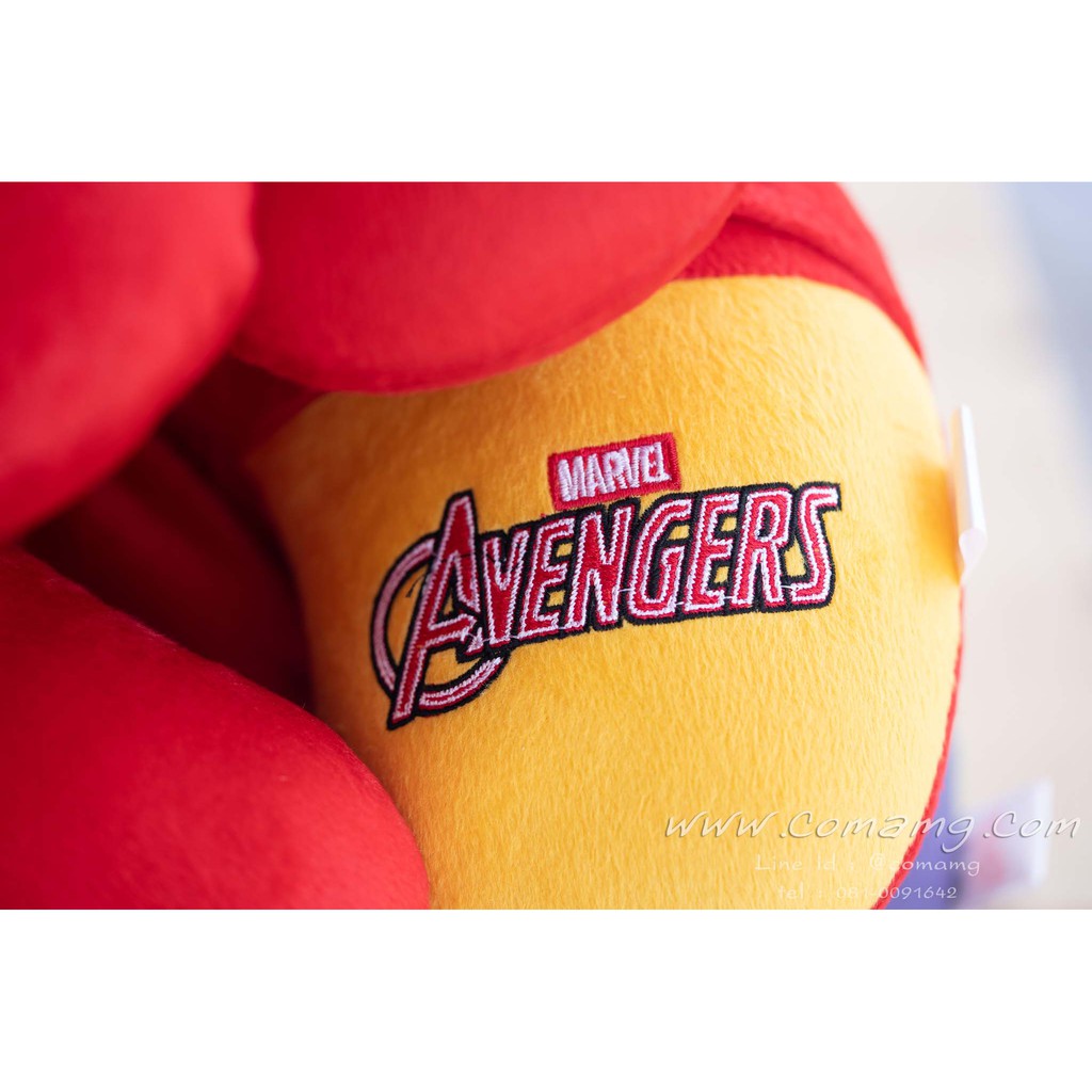 หมอนรองคอมีหมวกอเวนเจอร์ส (Avengers) สไปรเดอร์แมน ฮัค ไอรอนแมน ธอร์