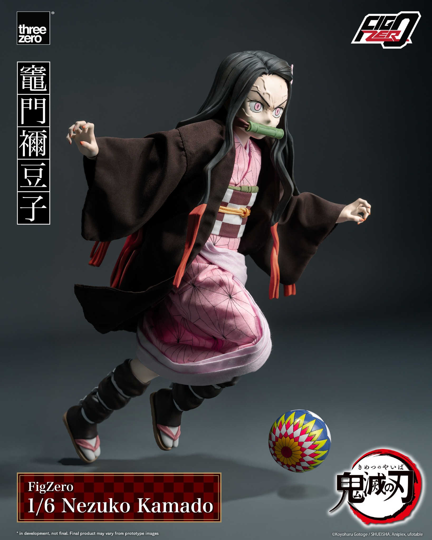 <Preorderถึง 17/9/2025 > 🔔เปิดรับPreorder มัดจำ 2200 บาท threeZero x Demon Slayer : FigZero 1/6 Nezuko Kamado collectible figure