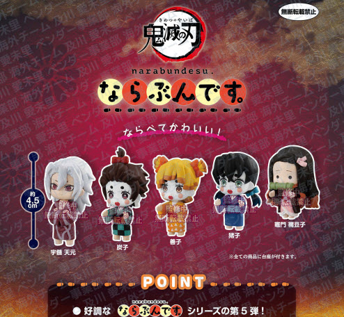 <ปิดด่วนPreorderถึง 10/4/2022>เปิดรับPreorder มีค่ามัดจำ 100 บาท KIMETSU NO YAIBA NARABUNDESU 5 set of 5