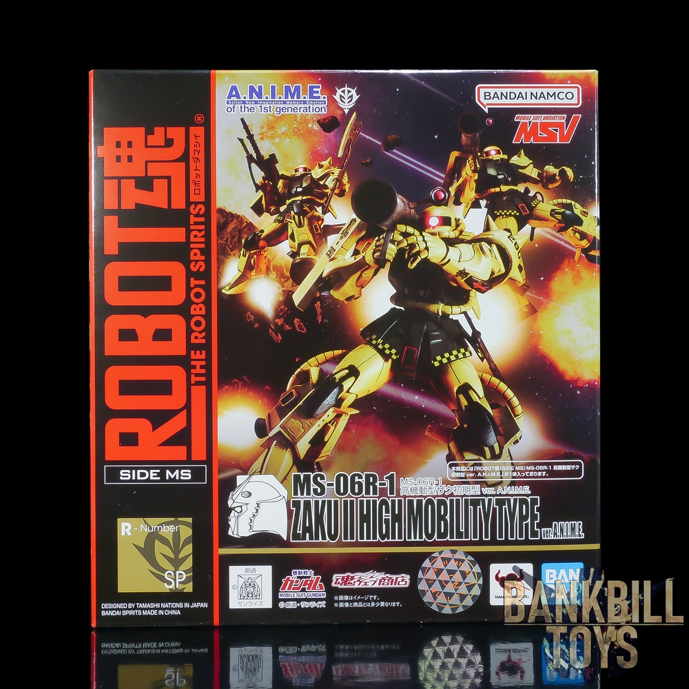 กันดั้ม Bandai Spirits Premium Bandai Tamashii Web Shop Limited The Robot Spirits <SIDE MS> R-SP MS-06R-1 Zaku II High Mobility Type [Early Mass Production Type] Ver. A.N.I.M.E.