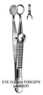 EYE Chalazio FORCEPS LAMBERT 3.5" (9 ซม.)