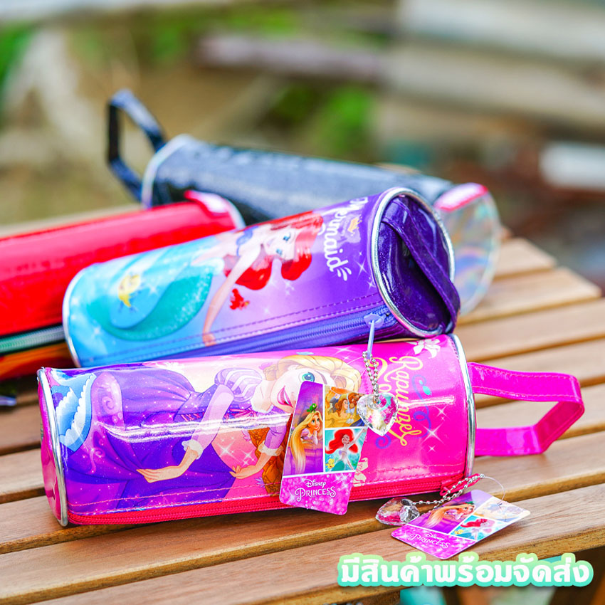 กระเป๋าดินสอ ทรงกระบอก PVC ลายการ์ตูน อเวนเจอร์ส เจ้าหญิง เบนเทน Frozen ลิขสิทธิ์แท้ พร้อมส่ง