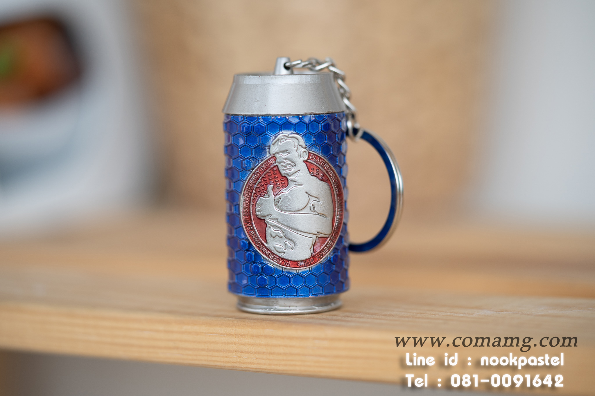 พวงกุญแจPUBG พวงกุญแจเท่ โลหะ