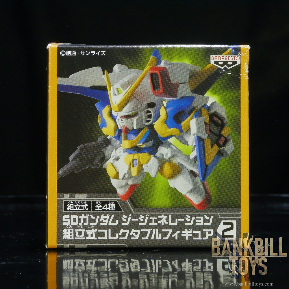 กันดั้ม Banpresto SD Gundam G Generation Assembly Type Collectible Figure 2 No.06 LM314V23/24 Victory 2 Assault-Buster Gundam
