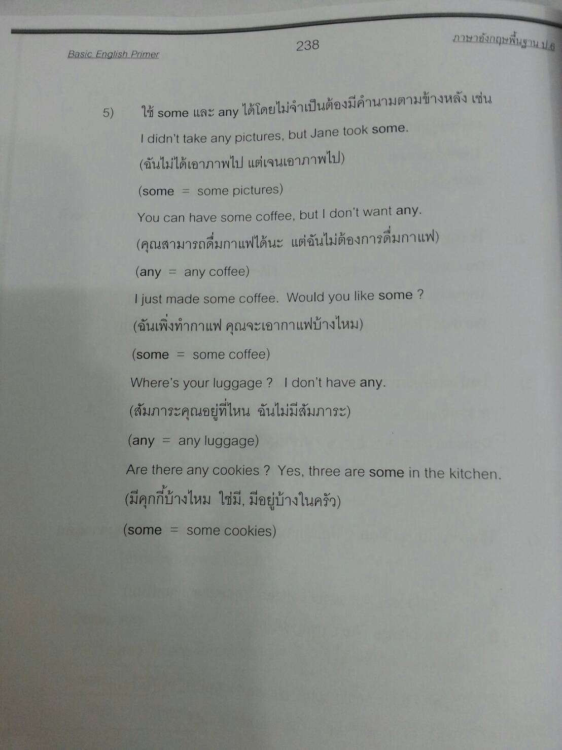 Basic English Primer ภาษาอังกฤษพื้นฐาน ป.6 ที่ดีที่สุดเล่มหนึ่งเลยทีเดียว