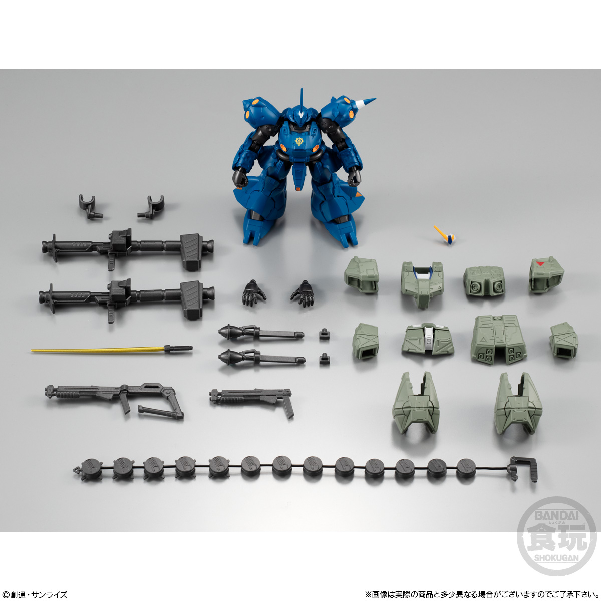 กันดั้ม Bandai Candy Toy Mobile Suit Gundam G Frame FA EX01 MS-18E Kampfer & RX-78NT-1FA Alex -Full Armor Equipment- Set