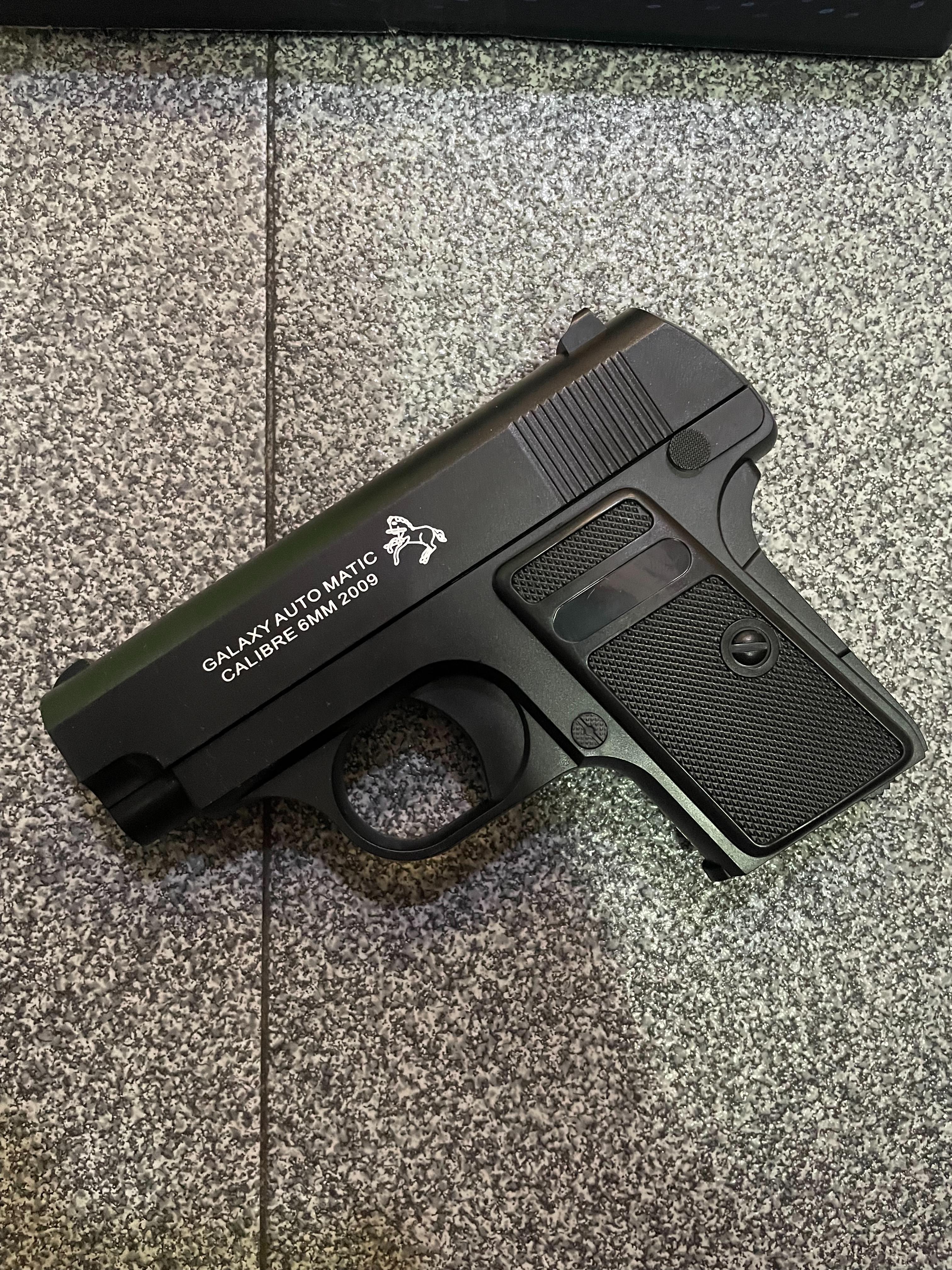 ปืนของเล่นอักลม ปืนอัดลมพกสั้น รุ่น118SE