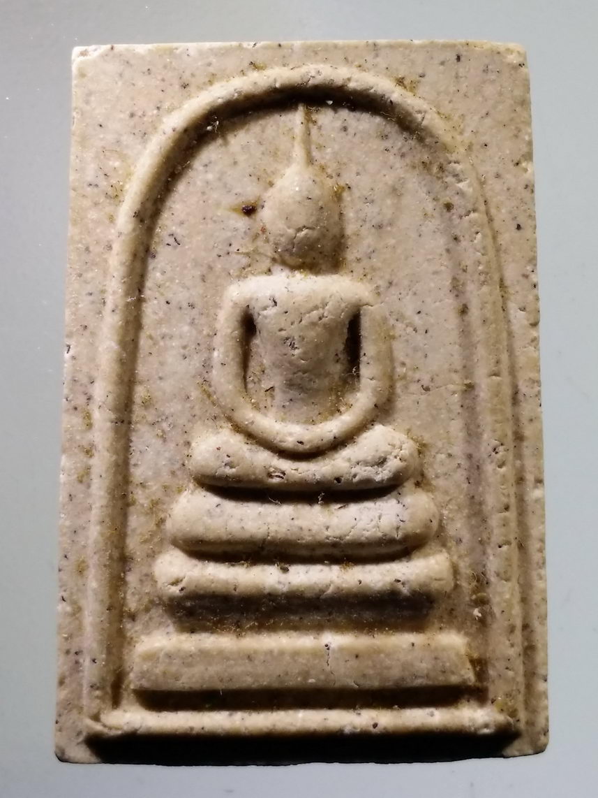 รหัสสินค้า พระเนื้อดิน เนื้อผง เนื้อว่าน 8061 พระสมเด็จเนื้อผง ที่ระลึกสร้างโบสถ์ วัดนก กรุงเทพฯ สร้างปี 2538