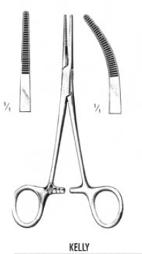 Artery Forceps KELLY 14 cm. (5.5")
