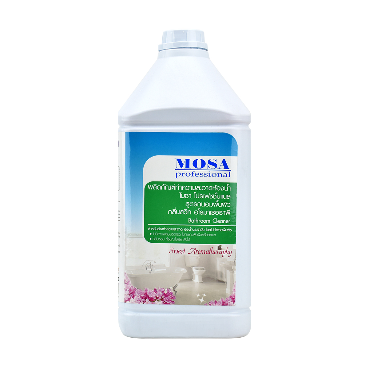 น้ำยาล้างห้องน้ำ MOSA กลิ่นสวีทอโรเธอราพี 3.8L