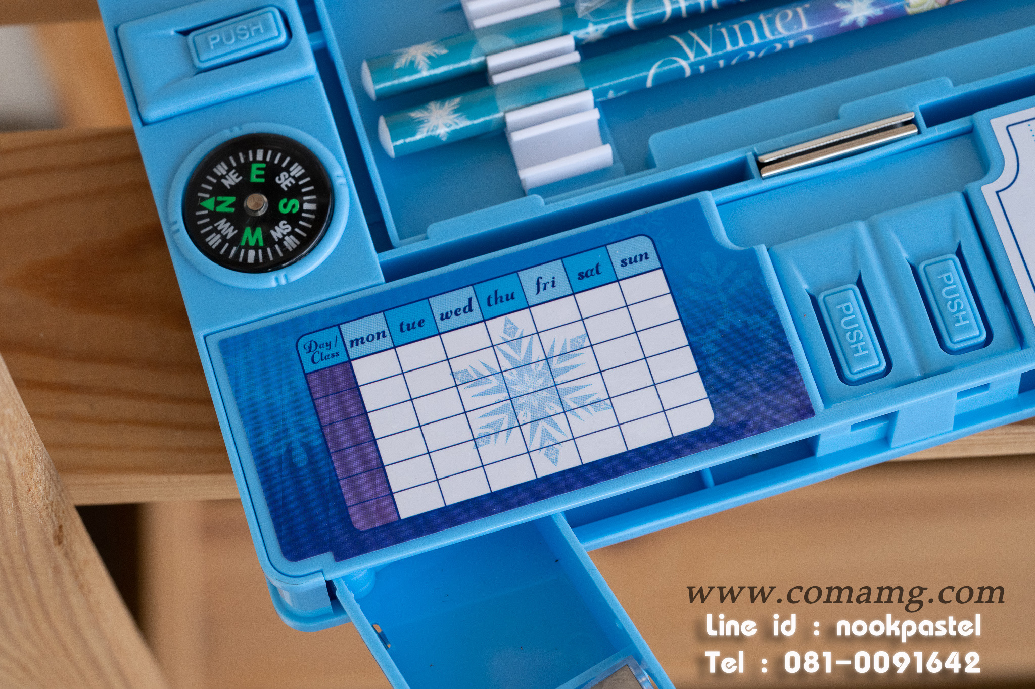 กล่องดินสอแม่เหล็ก BIG SIZE ลิขสิทธิ์แท้