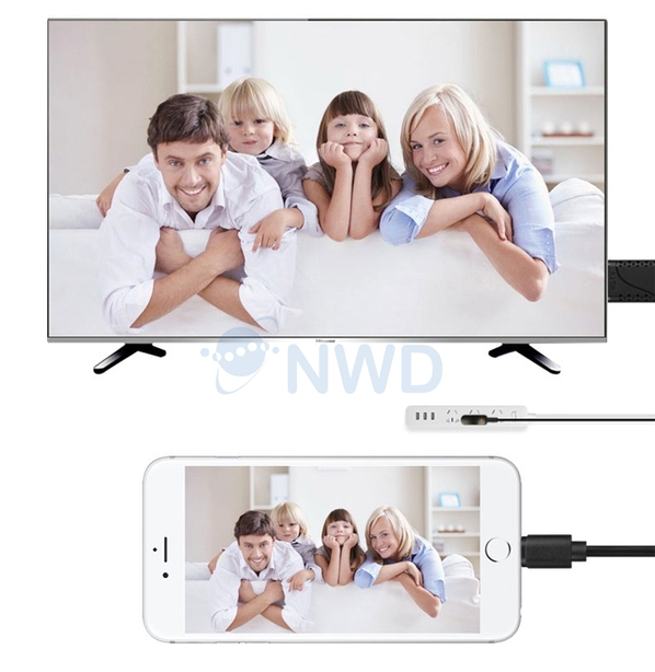 ตัวแปลงสัญญาณ OTN-7522A (Lighning to HDMI Cable)