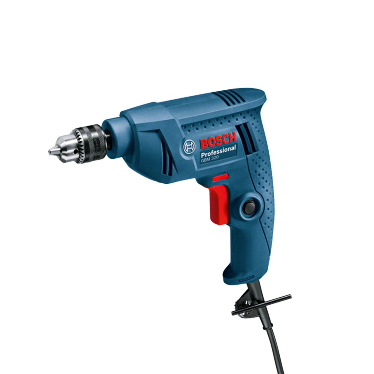 BOSCH สว่านไฟฟ้า 2 หุน (ปรับรอบ ซ้าย-ขวา) 4,200 รอบ 320 วัตต์ GBM 320 [06011A45K0]