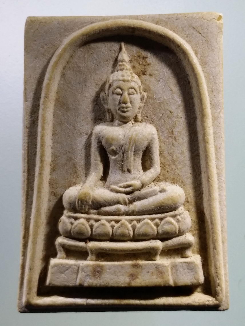 รหัสสินค้า พระเนื้อดิน เนื้อผง เนื้อว่าน 8513 พระพุทธเนื้อผง วัดดาวดึงษ์ อำเภอเมือง จังหวัดอ่างทอง