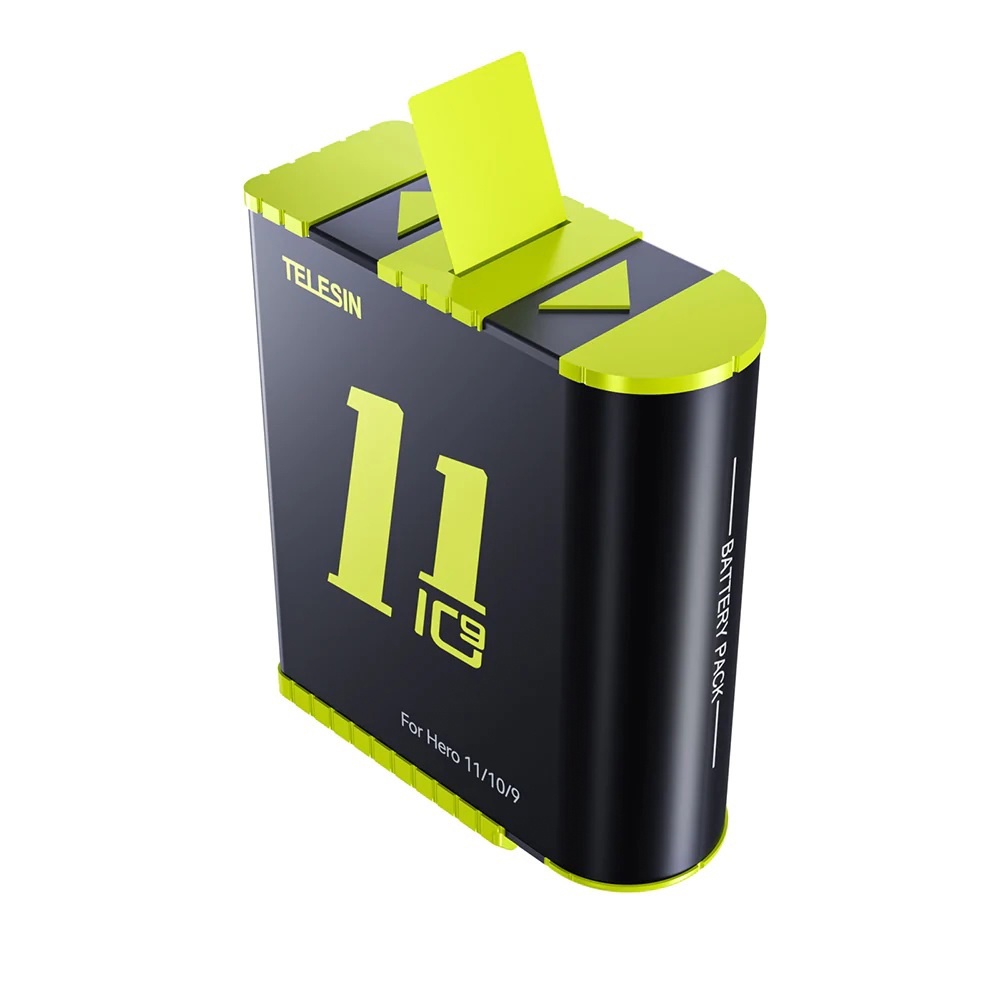 GoPro 11 / 10 / 9 Telesin Battery แบตเตอรี่ โกโปร 11 / 10 / 9 แบตกล้อง แบต โกโปร Battery อุปกรณ์เสริมโกโปร