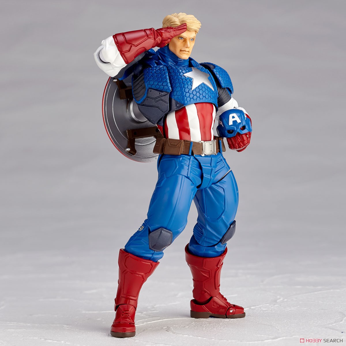 <preorder ปิดรับพรีวันที่ 29/9/2022> เปิดรับPreorder มัดจำ 500 บาท Figure Complex Amazing Yamaguchi No.007 [Captain America] (Completed)