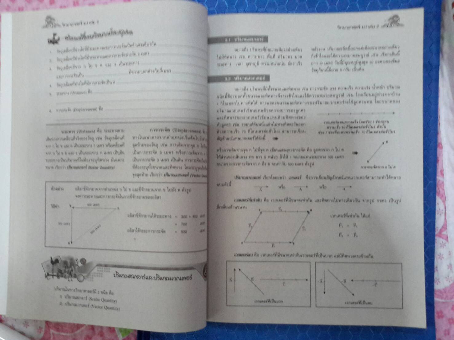 หนังสือสื่อการเรียนรู้และเสริมสร้างทักษะตามมาตรฐานและตัวชี้วัด กลุ่มสาระการเรียนรู้วิทยาศาสตร์ ชั้น ม.1 เล่ม 2 สำนักพิมพ์นิยมวิทยา