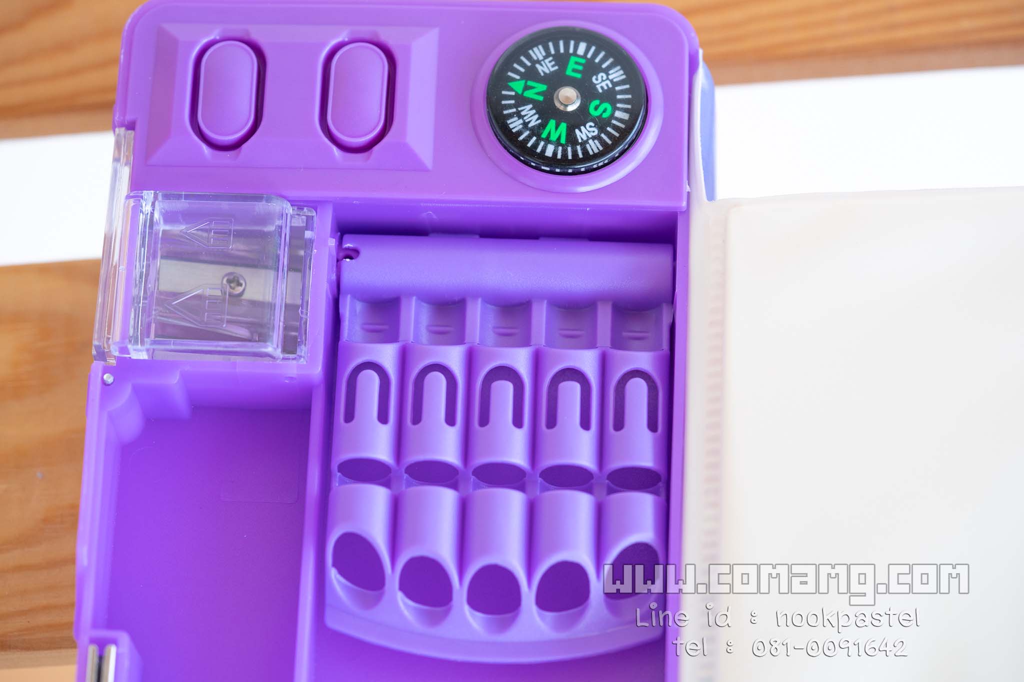 กล่องดินสอแม่เหล็ก ลายเอลซ่า&อันนา (Frozen2) ลิขสิทธิ์แท้