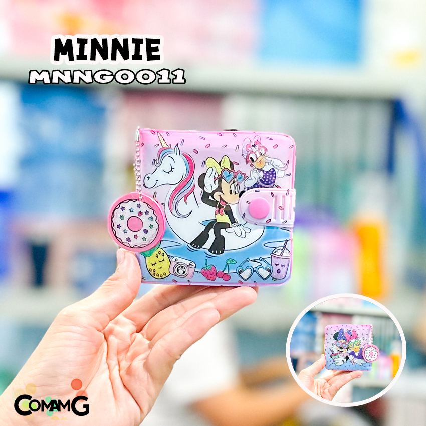 กระเป๋าสตางค์เด็กผู้หญิง กระเป๋าสตางค์ PVC รุ่น2พับ ลิขสิทธิ์แท้ (ลิงค์1)