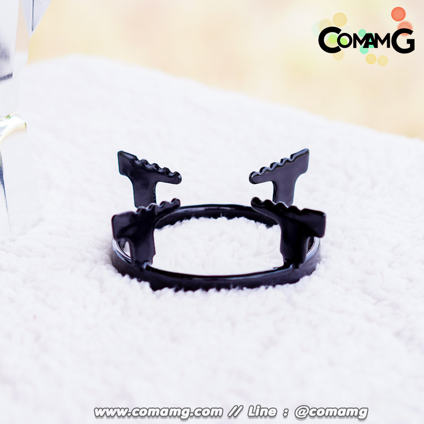 ฐานวางหม้อต้มโมก้าพอท (Moka Pot) บนเตาแก๊ส