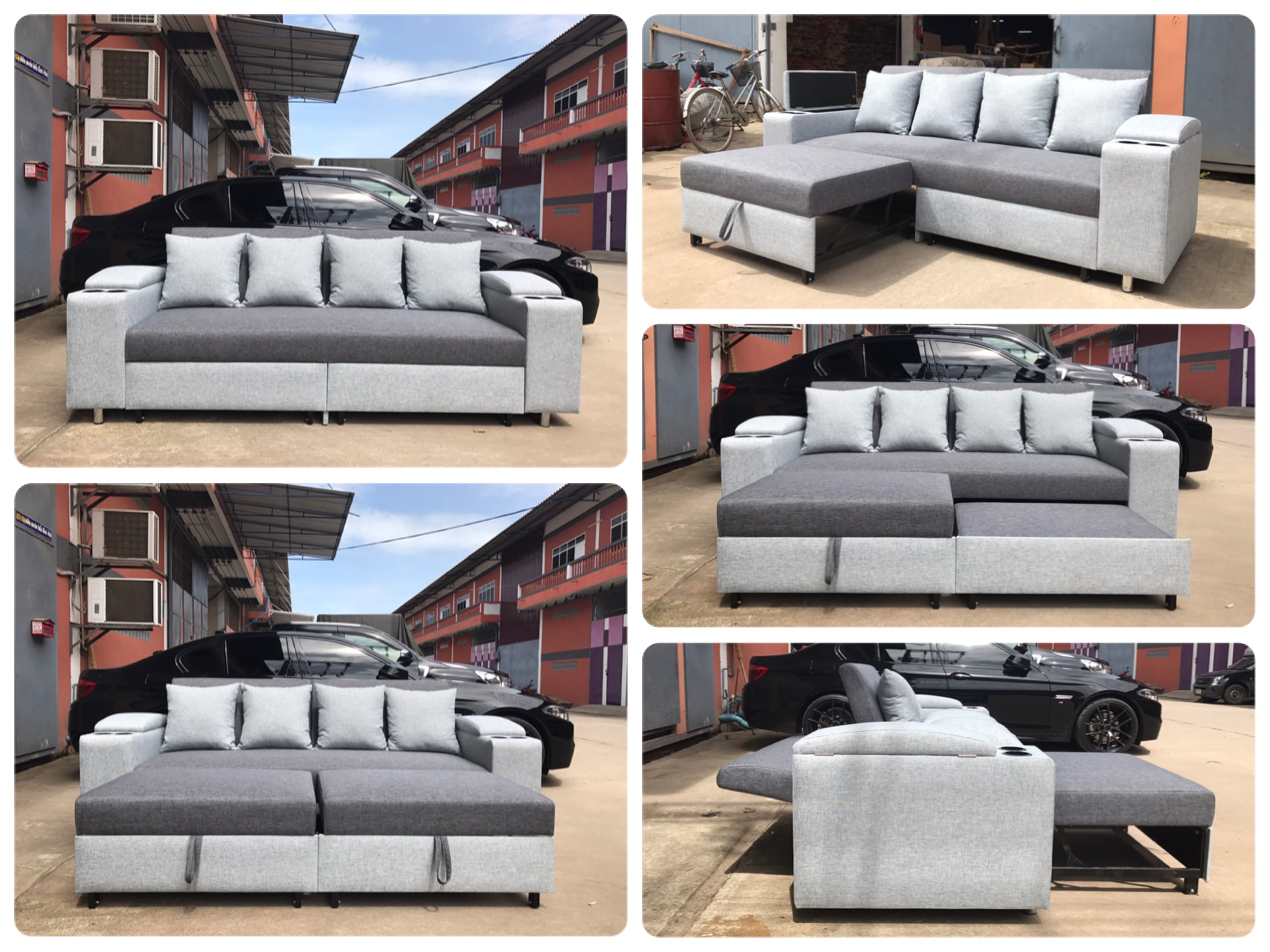 โซฟาเบด TriO Grand 250 cm