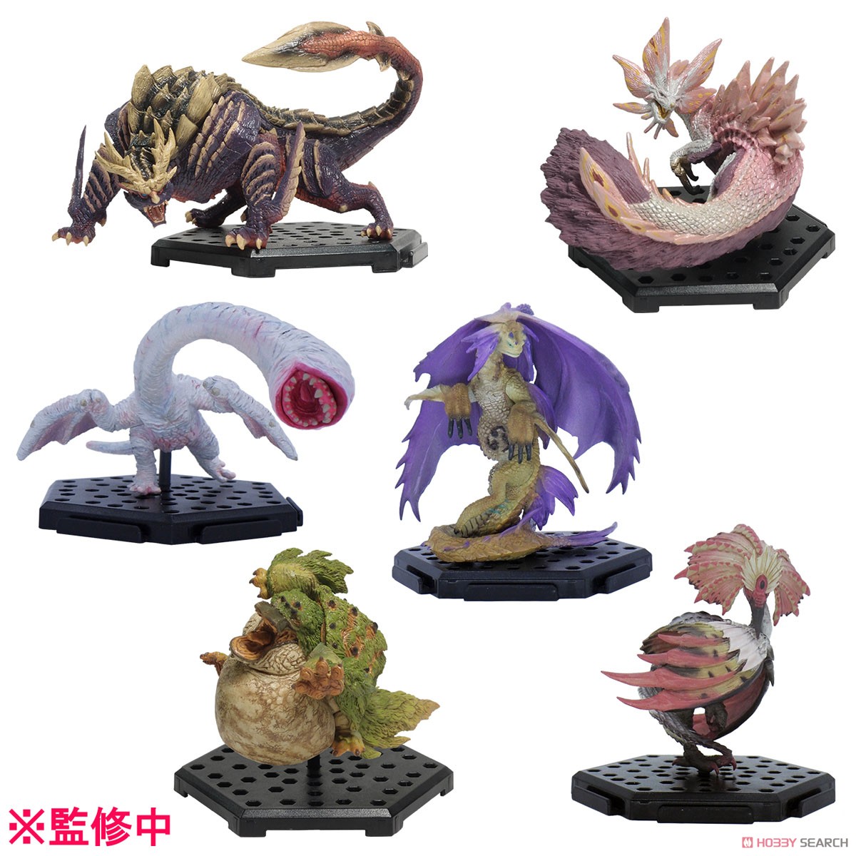 <Preorderถึง18/6/2021 > 🔔เปิดรับPreorder มัดจำ 300บาท Capcom Figure Builder Monster Hunter Standard Model Plus Vol.19 (Set of 6)+1secret (Completed)