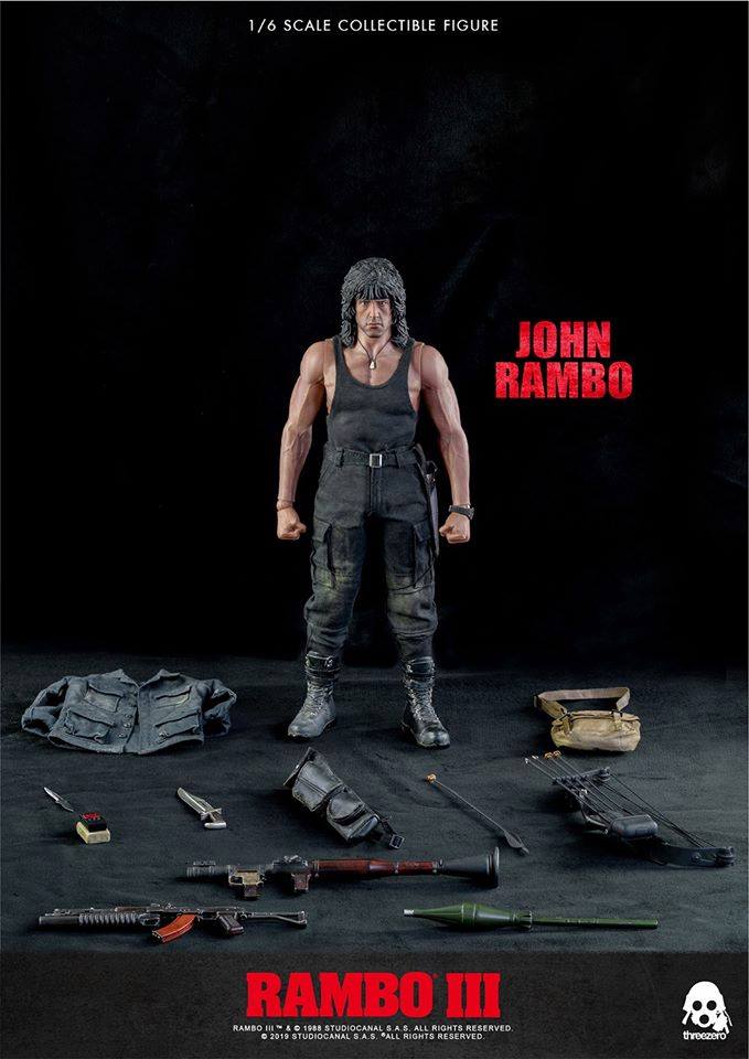 เปิดรับPreorder มัดจำ 2500 บาท threeZero X RAMBO III : JOHN RAMBO โมสำเร็จ
