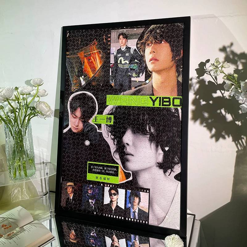 จิ๊กซอร์โปสเตอร์+กรอบรูป : หวังอี้ป๋อ Wang Yibo Tracer85
