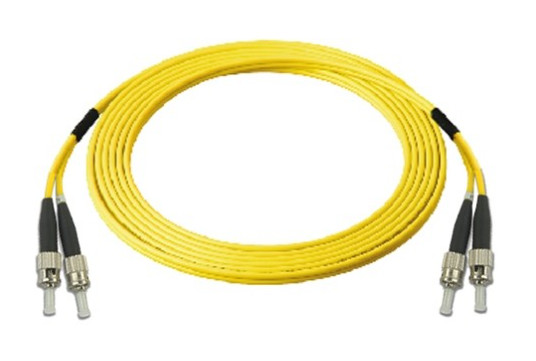 UFP988D32-03 Fiber Optic FC-FC Patch Cord OS2, Duplex 9/125 μm Single-mode, (3.0 mm Jacket)/APC-APC, Lengths 3 m.