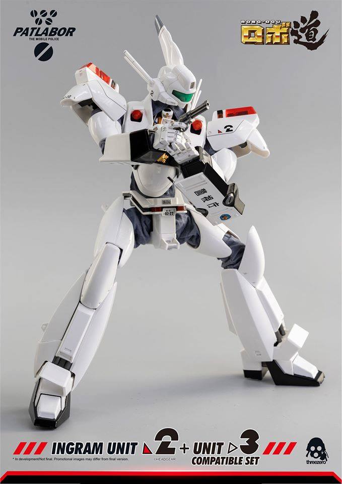 เปิดรับPreorder มัดจำ 1400 บาท threeZero ROBO-DOU series: Ingram Unit 2 + Unit 3 Compatible Setโมสำเร็จ *มีไฟที่บ่าทั้งซ้าย ขวา **