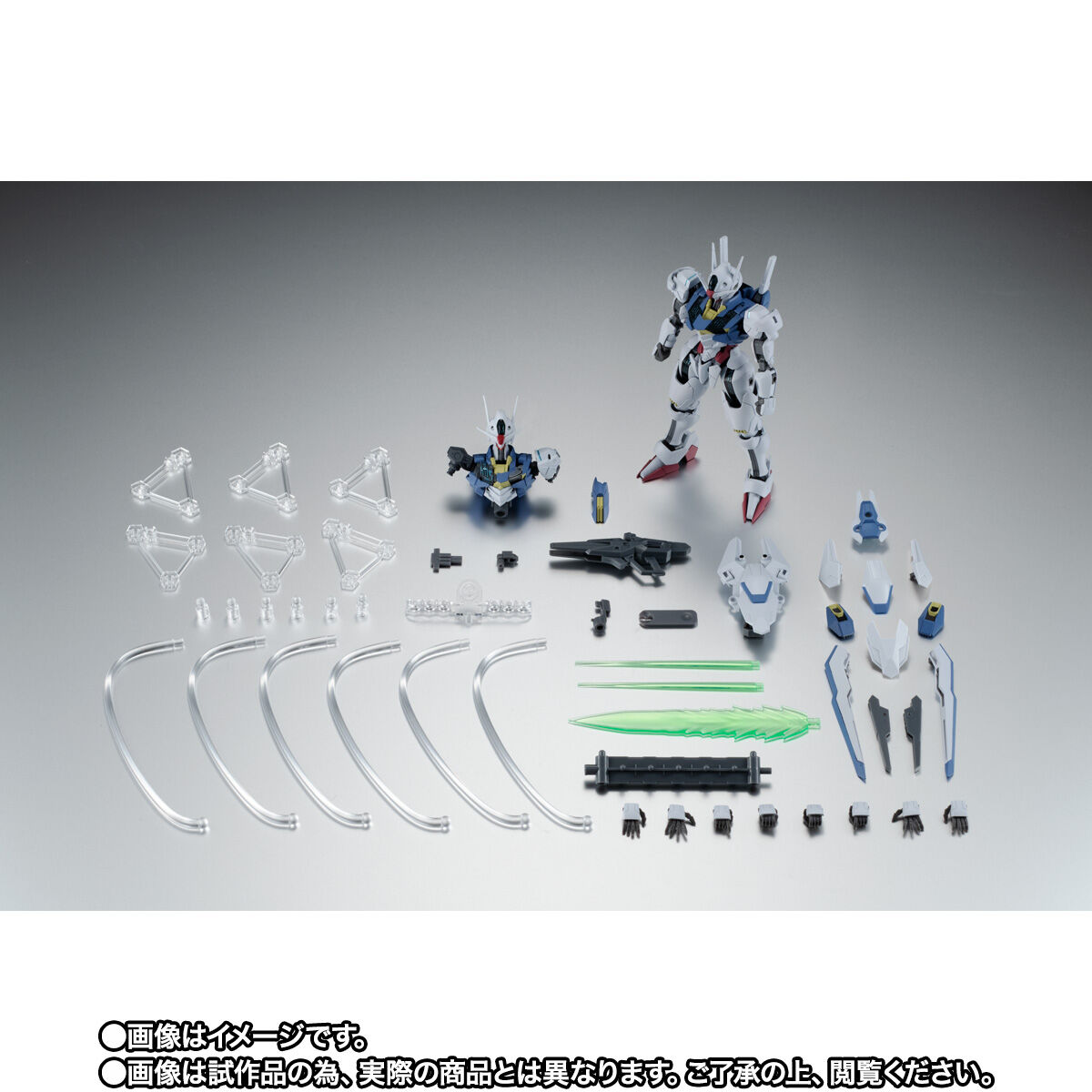 กันดั้ม Bandai Spirits Premium Bandai Tamashii Web Shop & Tamashii Nation 2023 Limited The Robot Spirits <SIDE MS> R-SP XVX-016 Gundam Aerial Permet Score Six Ver. A.N.I.M.E.