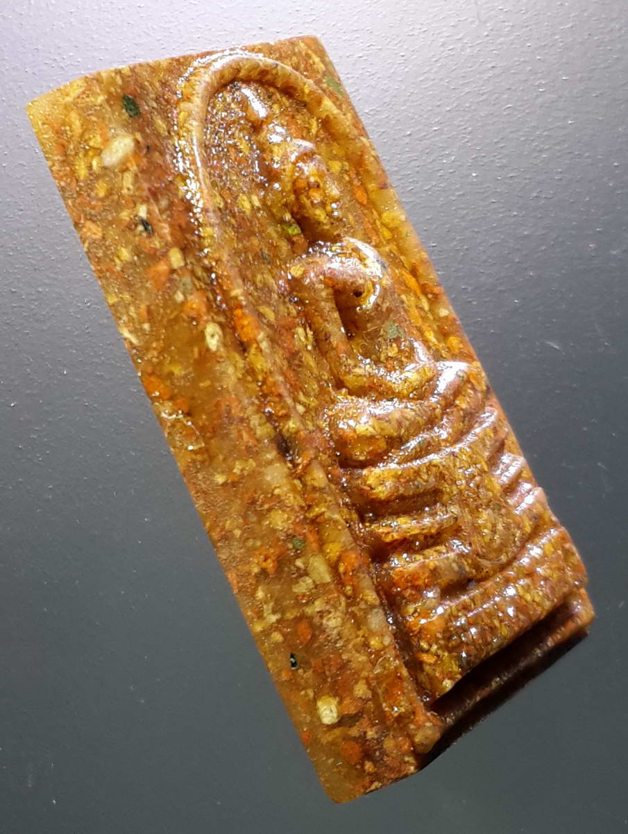 รหัสสินค้า พระมีกล่อง 297 หลวงพ่อโสธร เนื้อกระเบื้องหลังคาโบสถ์ วัดโสธรวรารามวรวิหาร จังหวัดฉะเชิงเทรา