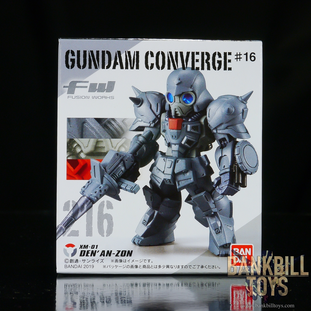 กันดั้ม Bandai Candy Toy FW Gundam Converge #16 No.216 XM-01 Den'an Zon