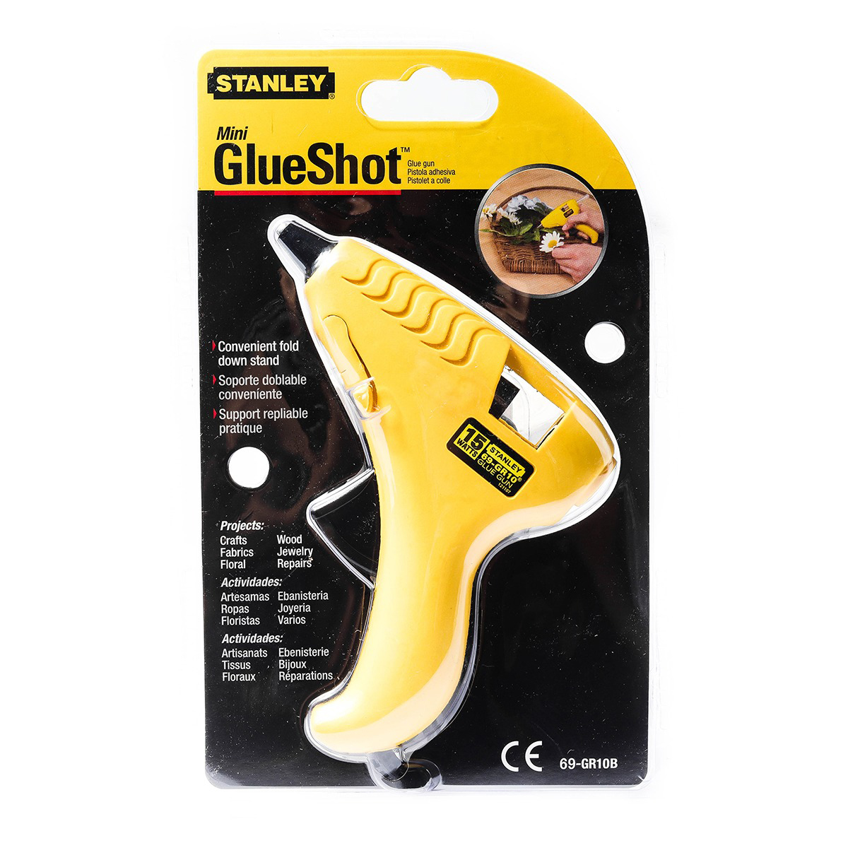 Stanley ปืนยิงกาวขนาดเล็ก GLUE PRO 15W [69-GR10B]