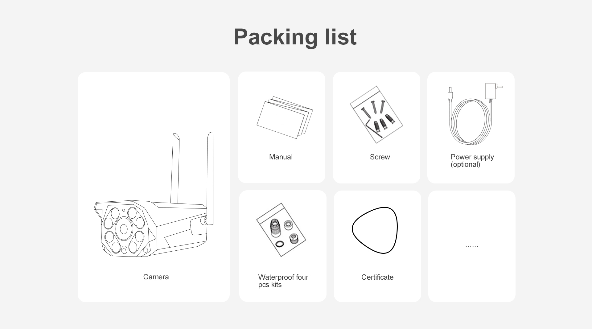 กล้องวงจรปิด VStarcam รุ่น CS550 (Outdoor)