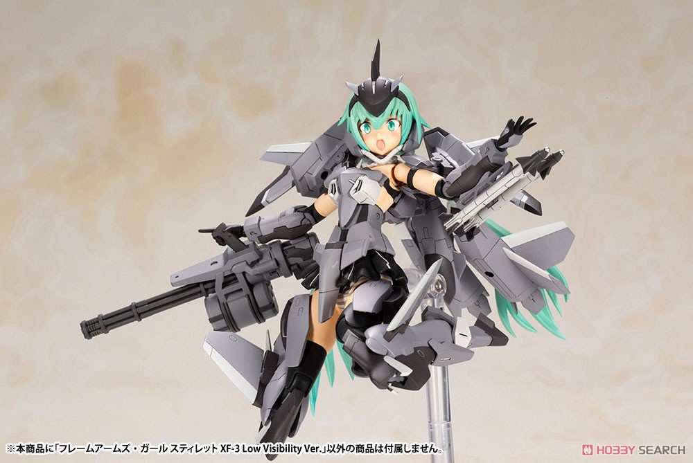 เปิดรับPreorder มัดจำ 300 บาท Frame Arms Girl Stylet XF-3 Low Visibility Ver. (Plastic model)โมประกอบ