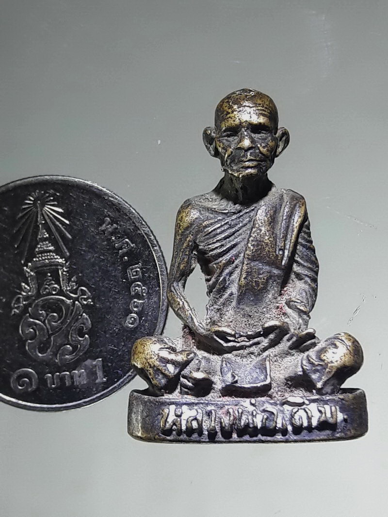 รหัสสินค้า พระกริ่ง พระหล่อ 839 รูปหล่อโบราณ หลวงพ่อเดิม วัดหนองโพ อำเภอตาคลี จังหวัดนครสวรรค์ ไม่ทราบปีที่สร้าง