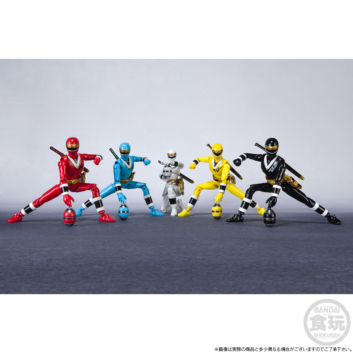 <Preorderภึง 26/9/2022>เปิดรับPreorder มัดจำ 400 บาท SHODO SUPER NINJA SENTAI KAKURANGER W/O RAMUNE