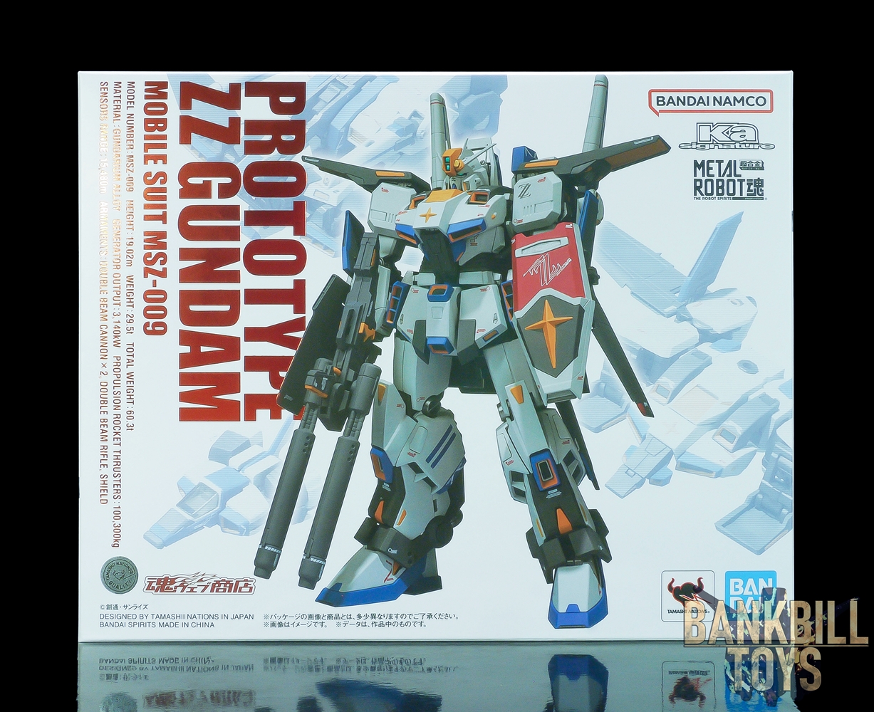 กันดั้ม Bandai Spirits Premium Bandai Tamashii Web Shop Limited Metal Robot Spirits (Ka signature) <SIDE MS> MSZ-009 Prototype ZZ Gundam